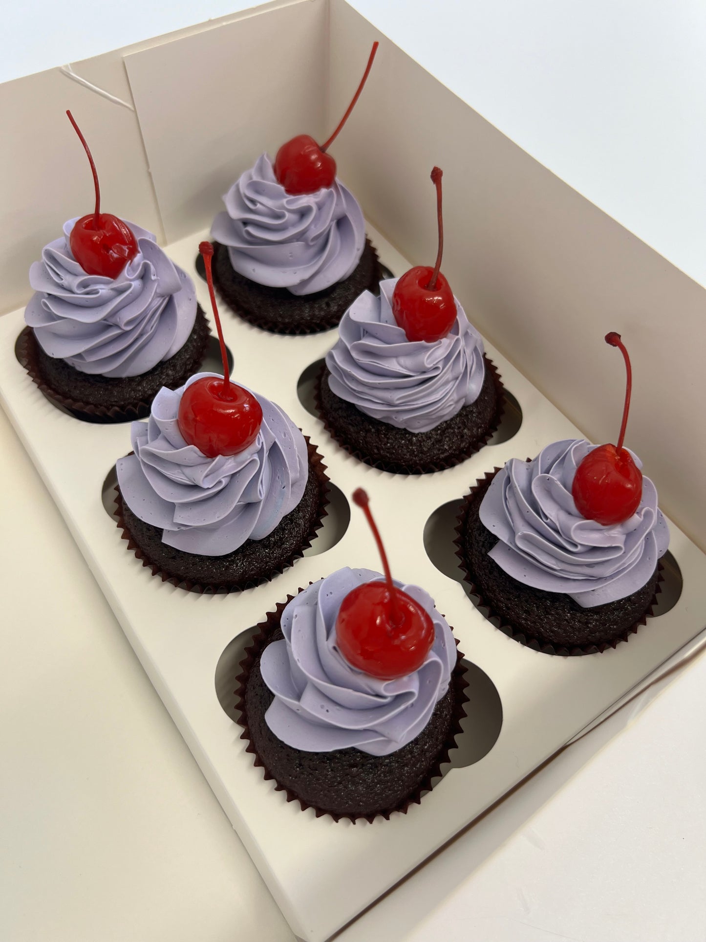 Cherry Cupcakes (12 per box)