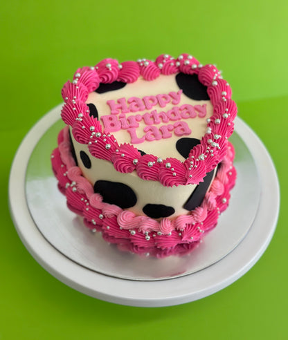 Moo Cow Retro Cake