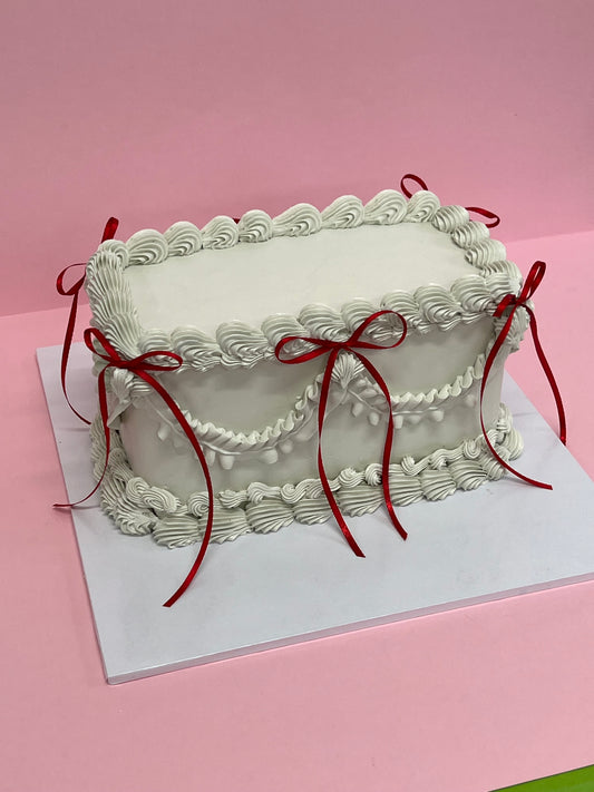 Mini Vintage Slab Cake