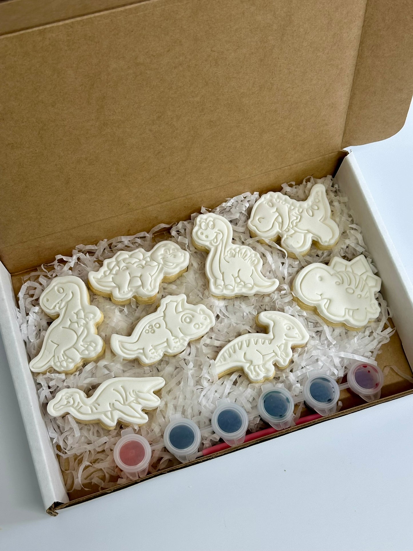 Edible 'Paint your own' Kids Cookie Box