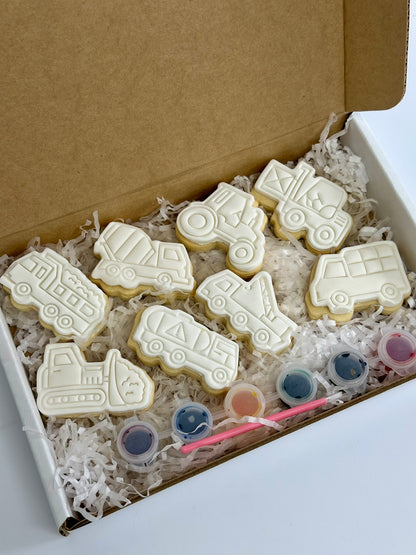 Edible 'Paint your own' Kids Cookie Box