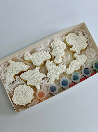 Edible 'Paint your own' Kids Cookie Box