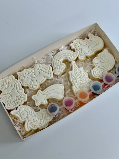 Edible 'Paint your own' Kids Cookie Box