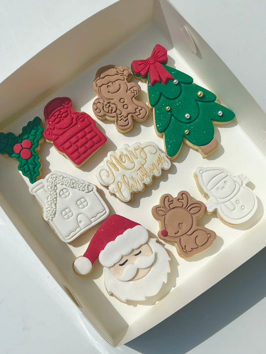 Festive Box of Cookies