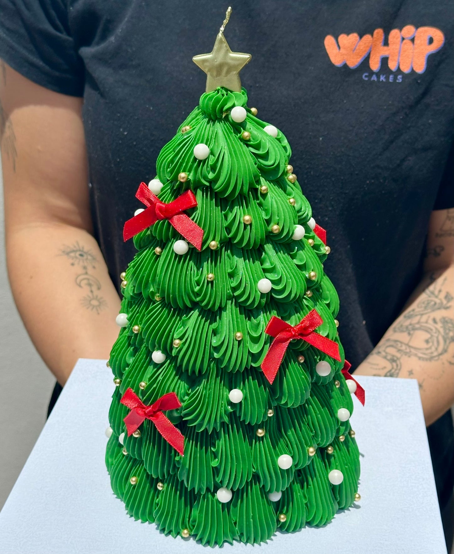 Christmas Tree Cake