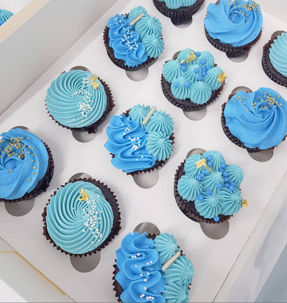 Decorative Cupcakes (12 per box)