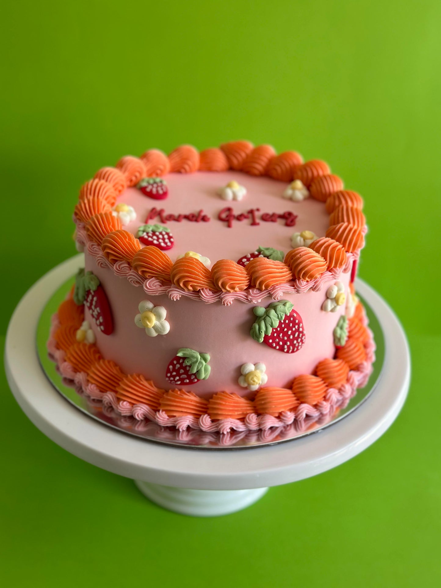 Strawberry Fields Cake